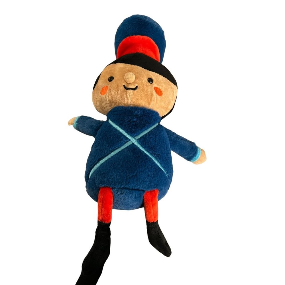 Animal Adventure Plush Toy Soldier Blue Christmas Stuffed Animal 17"